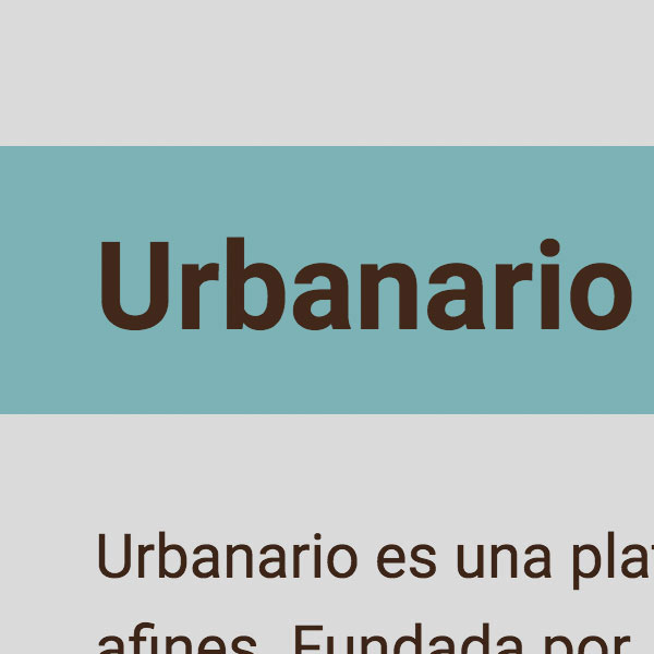 Urbanario